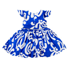 The Aria Dress in Blue Dancers