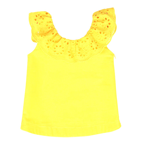 The Poppy Top in Buttercup